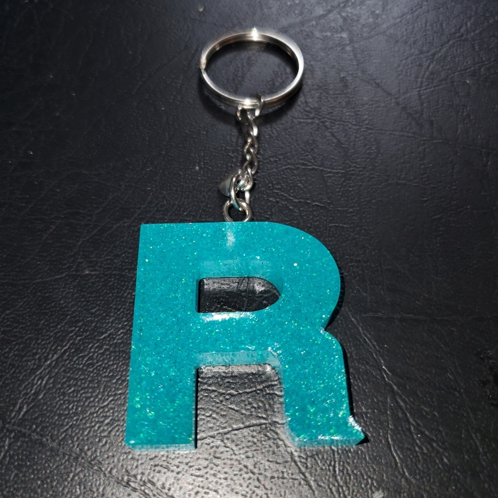 Handmade resin keychain